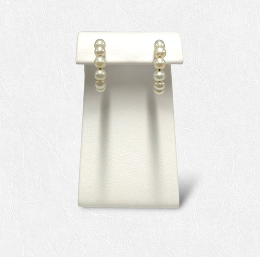 Silver Lining Hoop Earrings