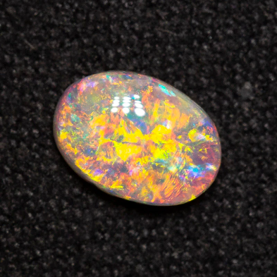 Loose 0.52ct Lighting Ridge Crystal Opal