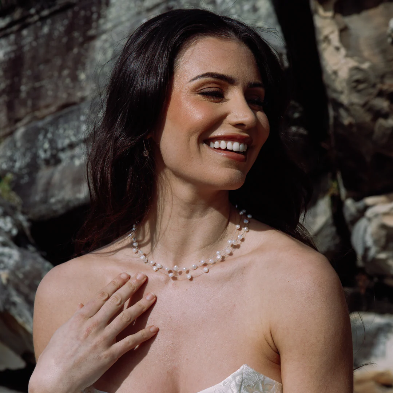 Dew Drops Pearl Necklace