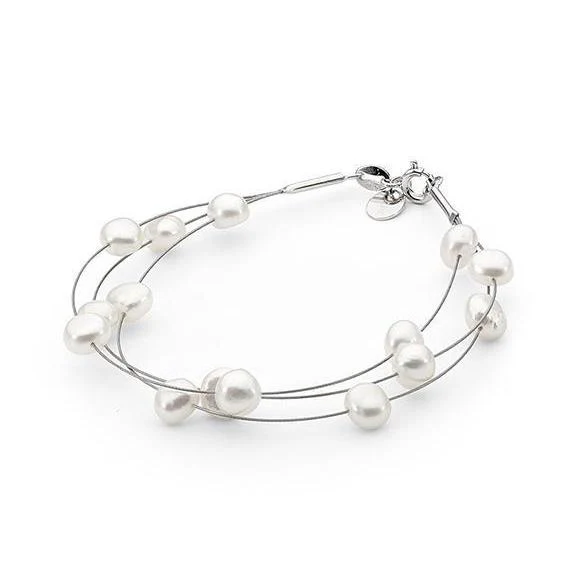 Dew Drops Pearl Bracelet