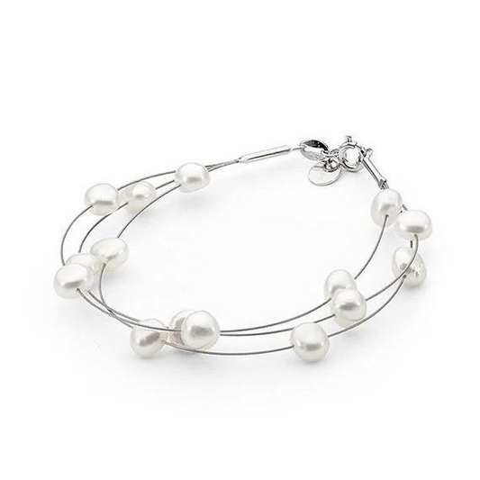 Dew Drops Pearl Bracelet