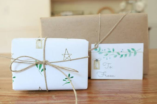 Bakers Twine - Natural with Gold