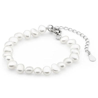 Primrose Pearl Bracelet with Extension Chain