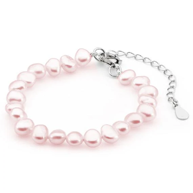 Primrose Pearl Bracelet with Extension Chain
