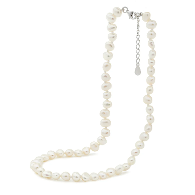 Primrose Pearl Necklace with Extension Chain