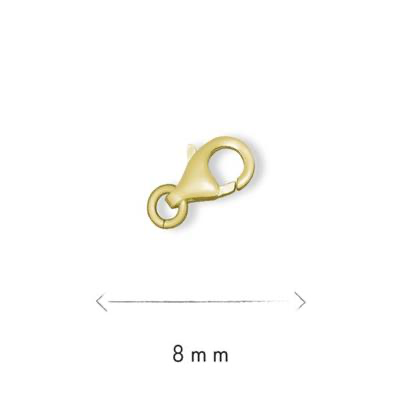 9ct Gold Parrot Clasps