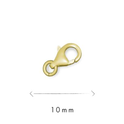 9ct Gold Parrot Clasps