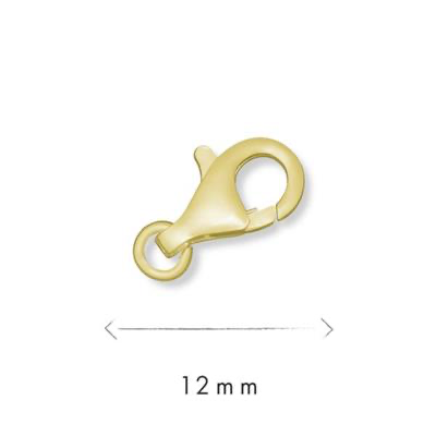 9ct Gold Parrot Clasps