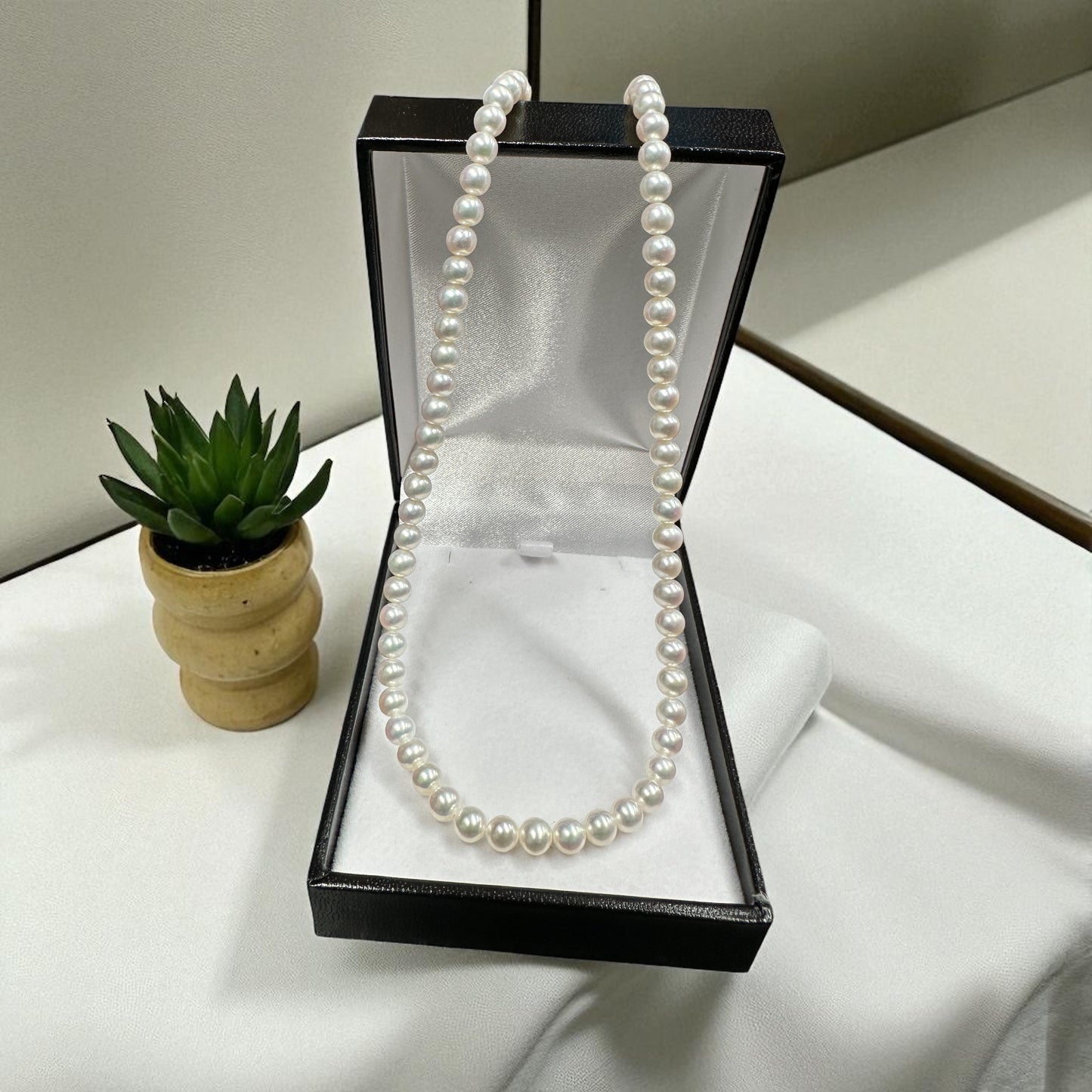 Classic Pearl Necklace 5 - 5.5mm Round