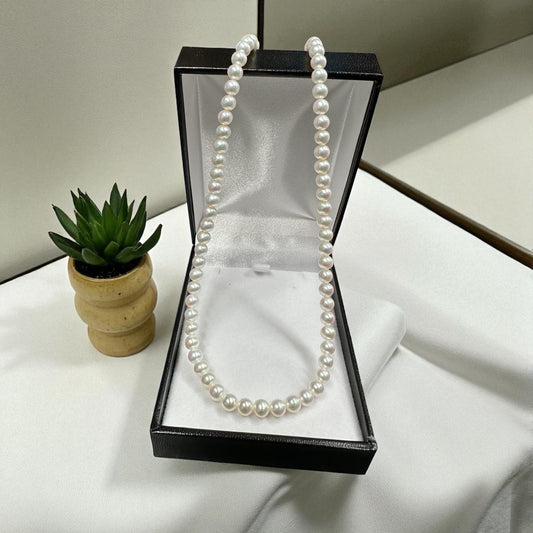 Classic Pearl Necklace 5 - 5.5mm Round